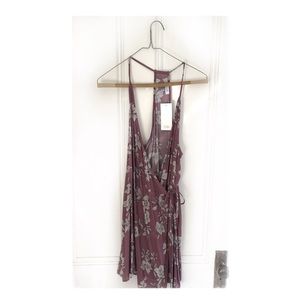 Summery Wrap Floral Dress